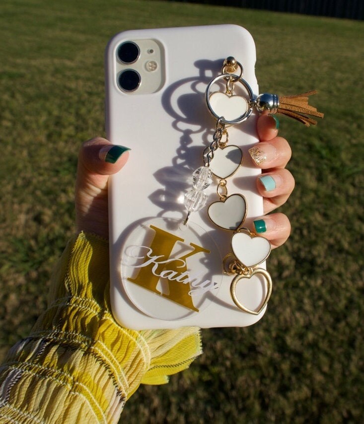 Chain IPhone Case/ Customized Keychain Phone Case/ Wrist Chain Etsy