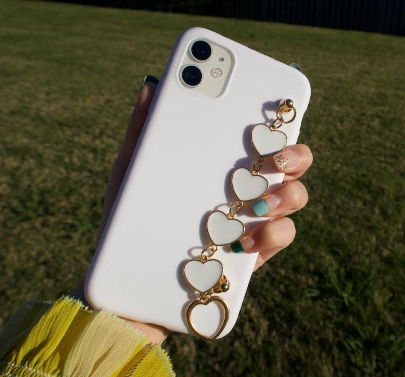 Chain iPhone Case/ Keychain Phone Case/ Wrist Chain Case/ Etsy