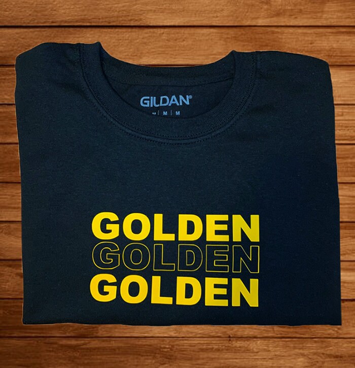 GOLDEN TShirt | Etsy