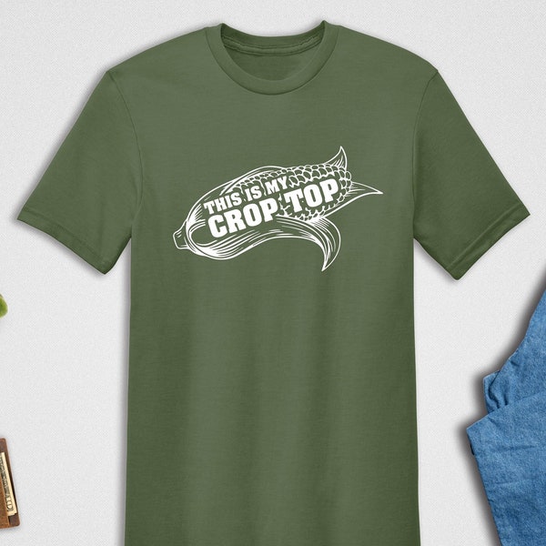 Men's This is My Crop Top T-Shirt
