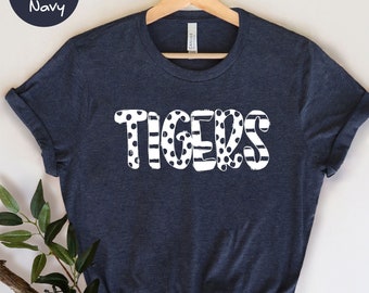 Tigers Team Mascot Shirt, Tigers Team Shirt, Tigers Football Tee, Tigers Fan Shirt, Tigers School Shirt