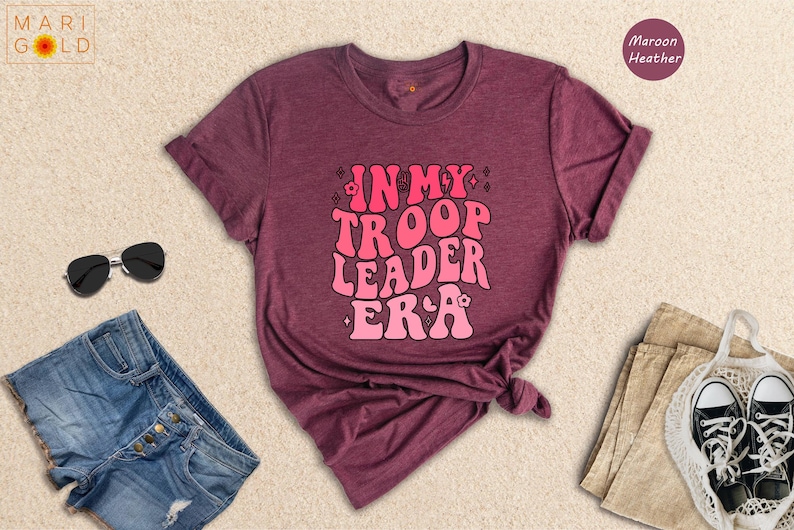 a t - shirt that says, in my troop leader era