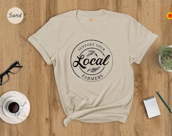 Support Local Farmers T-Shirt: Farm Girl Tee