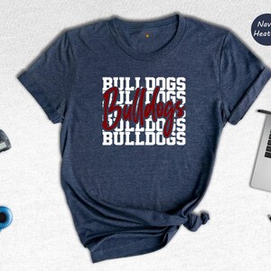 Bulldogs Team Spirit Shirt: Mascot Fan Tee 画像 7
