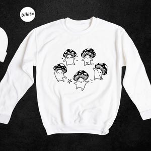 Dancing Mushrooms T-Shirt: Kawaii Mushroom Lover Gift image 9