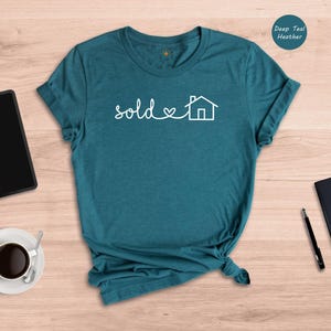 Sold Realtor T-Shirt: Funny Real Estate Agent Gift image 4