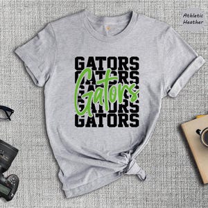 Gators Football Shirt: Team Mascot Tee, School Spirit