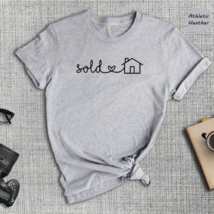 Sold Realtor T-Shirt: Funny Real Estate Agent Gift image 2