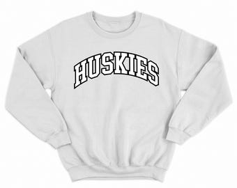 Huskies Team Sweatshirt: Mascot School Spirit