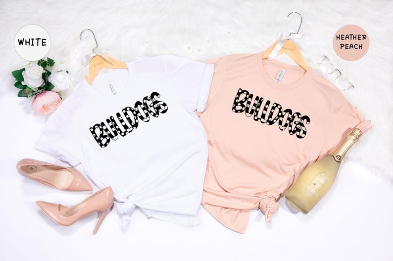 Bulldogs Team Mascot Shirt: School Spirit Tee afbeelding 7