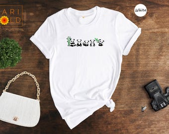 Panda Shirt, Panda Lover T-Shirt, Love Panda Shirt, Cute Animal Shirt, Animal Tee, Panda Lover Gift, Panda Roll Shirt, Funny Panda Shirt