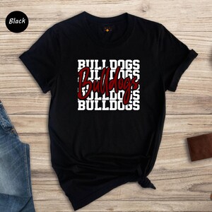 Bulldogs Team Spirit Shirt: Mascot Fan Tee 画像 2