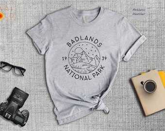 Badlands National Park T-Shirt: Family Hiking Souvenir