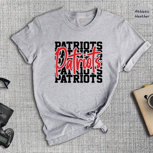 Team Mascot Shirt, Patriots Team Shirt, Patriots Team Spirit Shirt, Patriots Fan Shirt, Patriots School Shirt, Patriots School Spirit