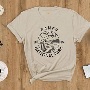 Banff National Park T-Shirt: Canada Souvenir Shirt image 2