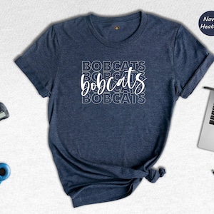 Team Mascot Shirt, Bobcats Mascot Shirt, Bobcats Team Spirit Shirt, Bobcats Fan Shirt, Bobcats School Shirt, Bobcats School Spirit