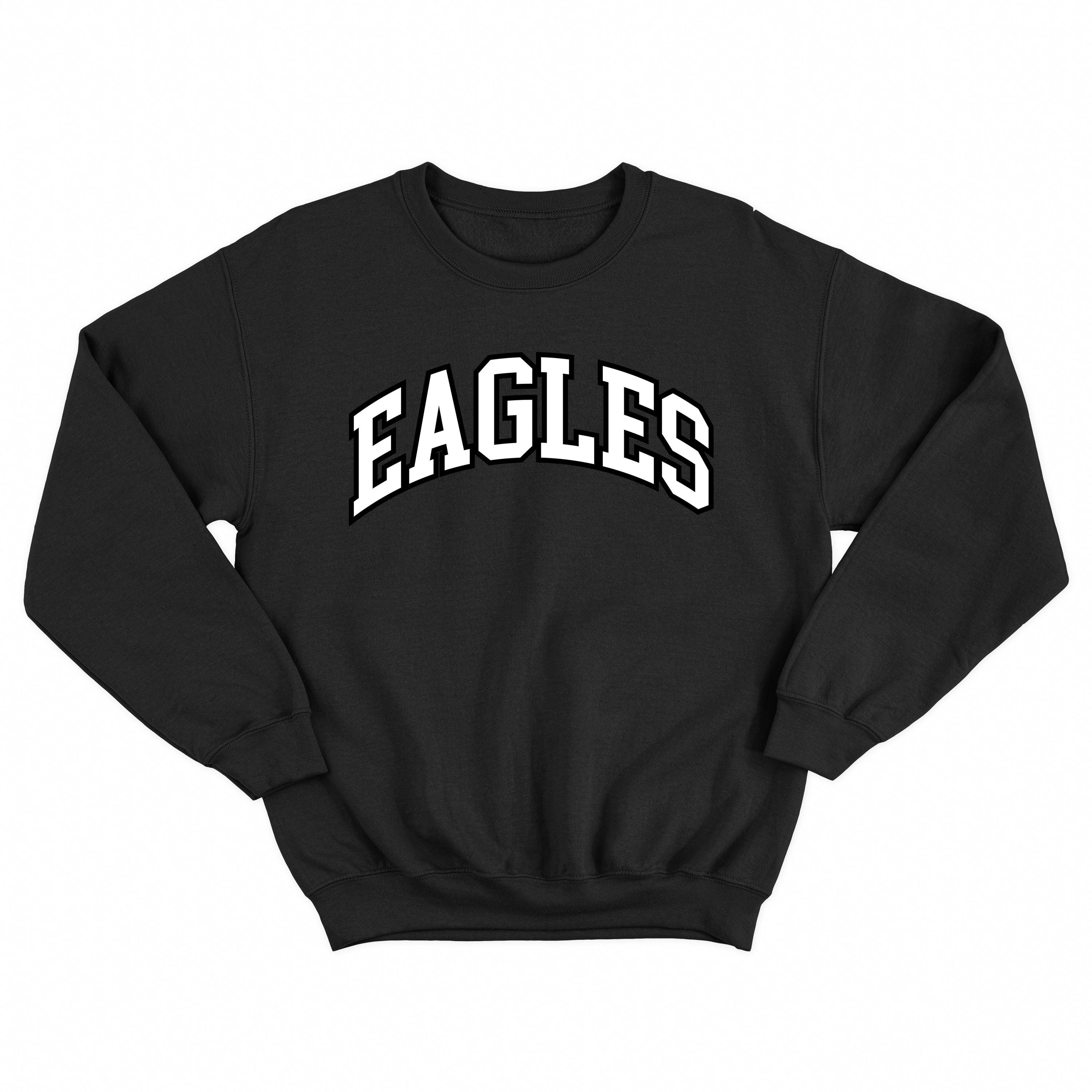 Team Mascot Sweatshirt, Eagles Team Sweatshirt, Eagles Football Sweatshirt, Eagles Fan Sweatshirt, Eagle Mascot Sweatshirt