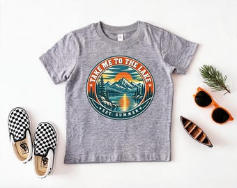 Take Me to the Lake Outdoor Badge T-Shirt