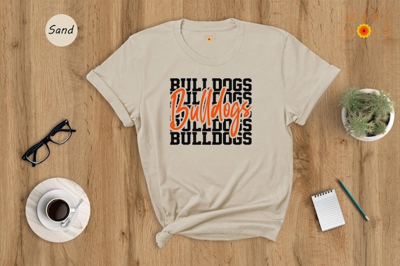 Bulldogs Team Spirit Shirt: Mascot Fan Tee