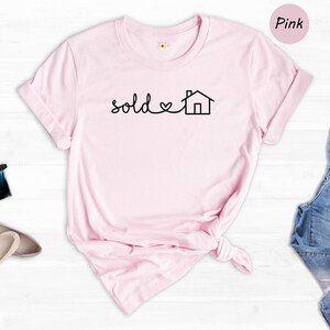 Sold Realtor T-Shirt: Funny Real Estate Agent Gift image 6