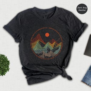 Mountains Graphic T-Shirt: Outdoor Adventure Tee