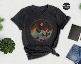 Mountains Graphic T-Shirt: Outdoor Adventure Tee
