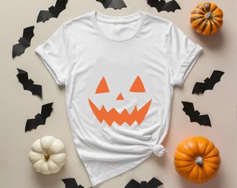 Halloween Pregnancy Announcement Shirt: Pumpkin Maternity Tee, Spooky Mom Gift