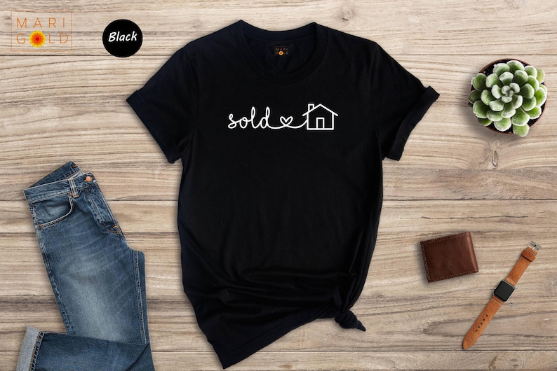 Sold Realtor T-Shirt: Funny Real Estate Agent Gift image 7
