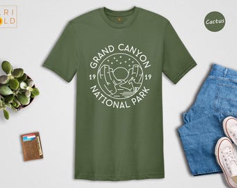 Grand Canyon National Park T-Shirt: Hiking Trip Souvenir