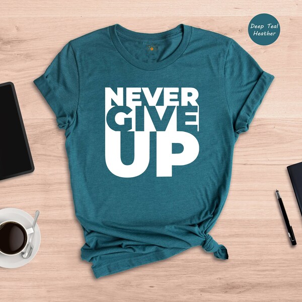 Never Give Up - Etsy