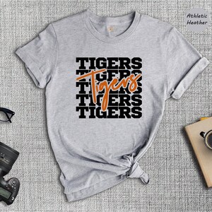 Team Mascot Shirt, Tigers Team Shirt, Tigers Football Shirt, Tigers Fan Shirt, Tigers School Tee, Tigers School Spirit, Tigers Mom Shirt