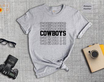 Team Mascot Shirt, Cowboys Team Shirt, Cowboys Football Shirt, Cowboys Fan Shirt, Cowboys School Shirt, Cowboys School Spirit