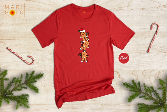 Cute Gingerbread Man Shirt Funny Christmas Shirt Funny Baker Tee Christmas T Shirt Holiday Shirt Christmas Cookies Tee