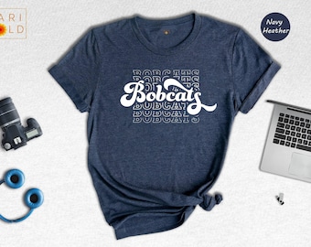 Bobcats Mascot Shirt: Team Spirit Fan Apparel