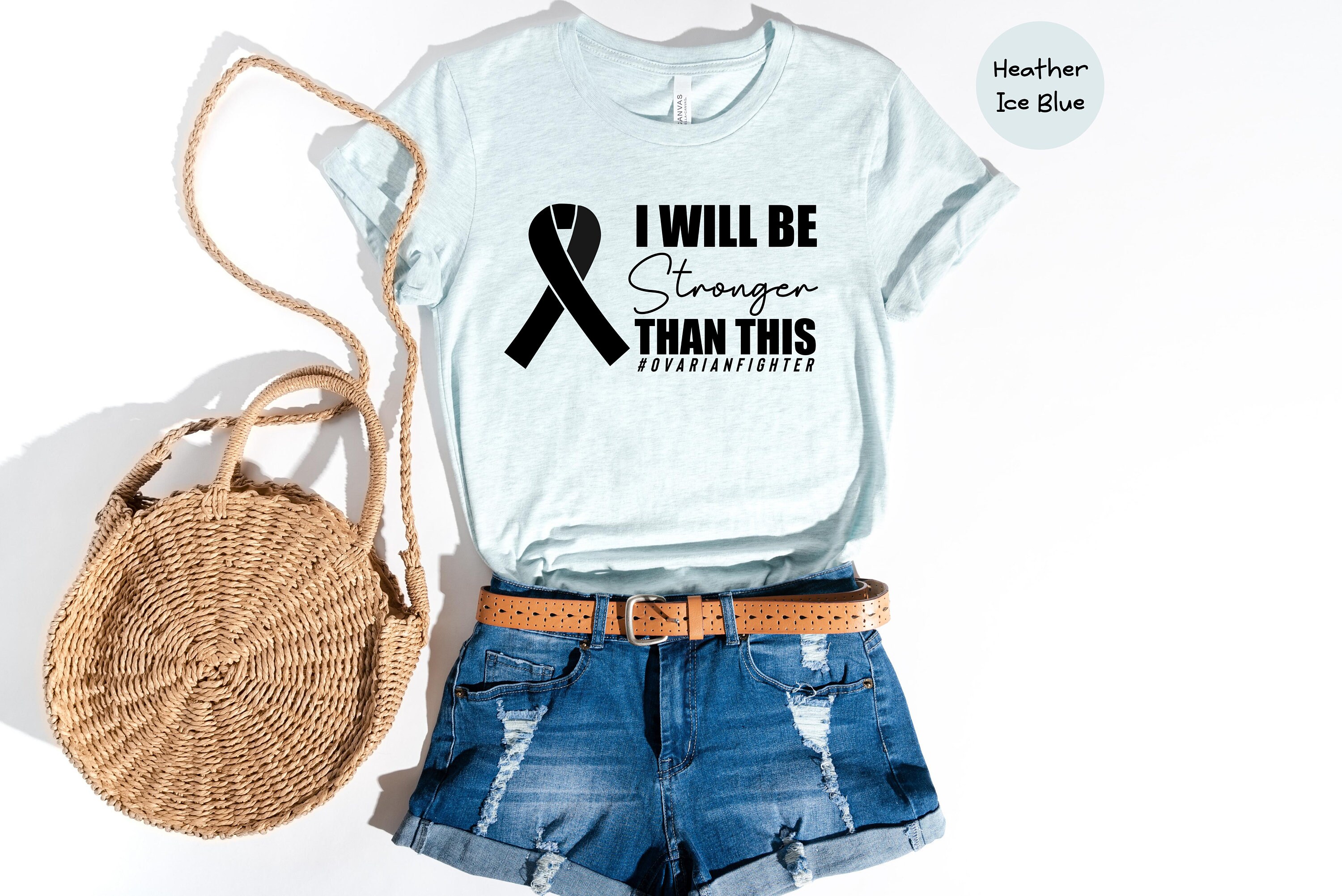 Ovarian Cancer Shirt Ovarian Cancer Awareness Shirt Ovarian - Etsy