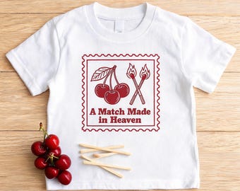 Retro cherry shirt A Match Made in Heaven