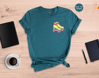 Roller Skate T-Shirt: Retro Derby Girl Gift