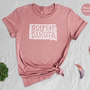South Dakota Map Shirt: State Pride Travel Gift image 6