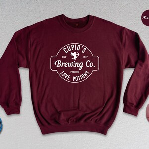 Cupid's Brewing Co Sweater, Premium Love Potions, Cupid Sweatshirt, Valentine's Day Shirt, Brewing Co Sweatshirt, Valentine Sweatshirt, Love