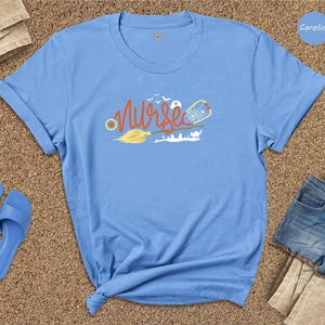 Halloween Nurse Shirt, Witch Broom Nurse Tee, Funny Nurse Halloween Costume Shirt, Nurse Life Gift