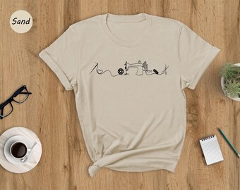 Sewciopath Shirt: Funny Sewing Machine Mom T-Shirt