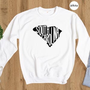 South Carolina State Shirt, SC Home State Map Tee, South Carolina Pride T-Shirt, Travel Souvenir Gift, Hometown Love Shirt image 8