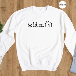 Sold Realtor T-Shirt: Funny Real Estate Agent Gift image 8