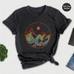 Mountains Outdoor Shirt, Hiking Shirt, Adventure T-Shirt, Vacation Shirt, Wanderlust Explore More Tee, Travel Shirt, Forest Shirt