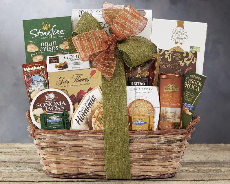 The Grand Gourmet Gift Basket by Wine Country Gift Baskets Etsy