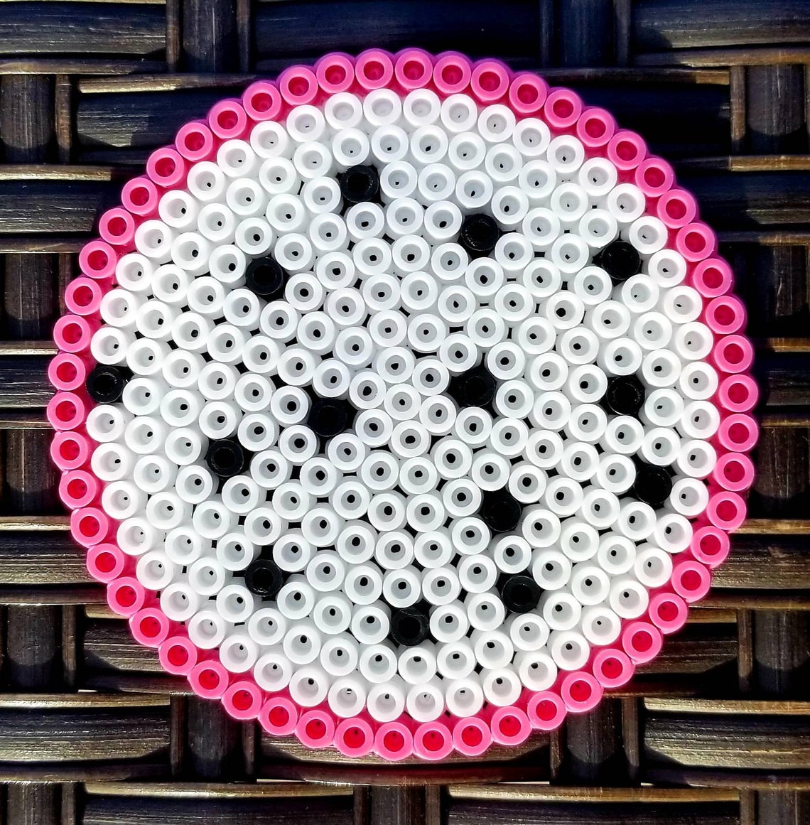 Fruit Perler Bead Coasters | Etsy