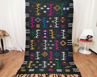7.68 x 4.63 - Moroccan handmade area rug - Teppich