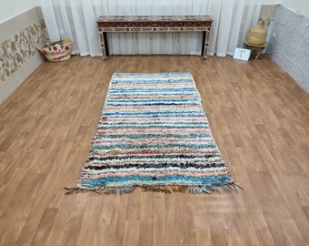 ブシュルーイット モロッコ ラグ – ヴィンテージ ハンドメイド