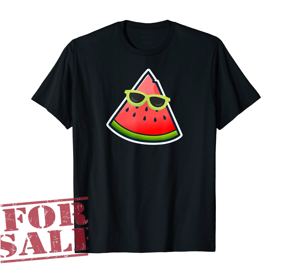 Watermelon Print Women Men Kids Cute Watermelon TShirt Etsy