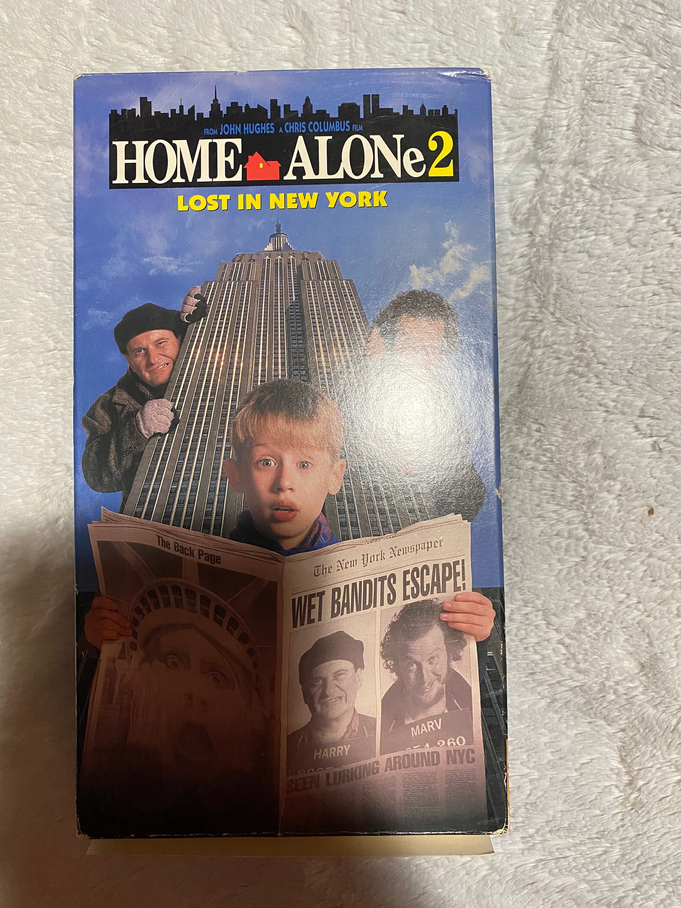 Home Alone 2 Lost in New York VHS Tape Etsy
